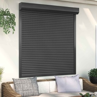 Roleta Antracyt 140 x 150 cm Aluminium i poliuretan