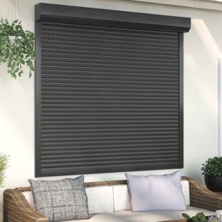 Roleta Antracyt 160 x 150 cm Aluminium i poliuretan