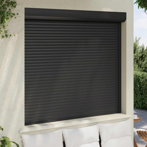Roleta Antracyt 160 x 150 cm Aluminium i poliuretan
