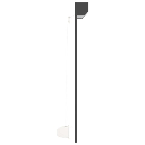 Roleta Antracyt 160 x 150 cm Aluminium i poliuretan