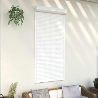 Roleta Biały 100 x 210 cm Aluminium i poliuretan