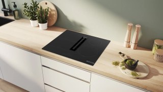 Płyta indukcyjna z wyciągiem okapem BOSCH PVS611B16E 60 cm