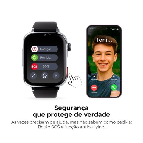 Smartwatch SaveFamily Biały