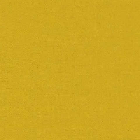 Sofa z materacem do spania, żółta, 100x200 cm, aksamit