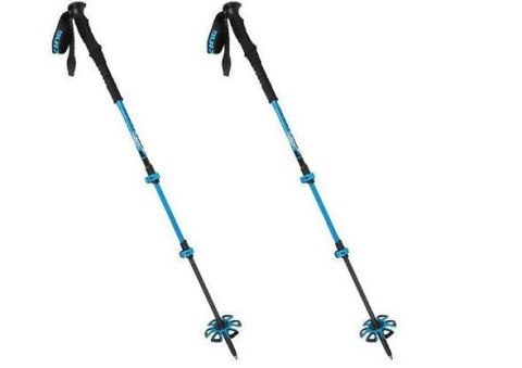 Kije dla dorosłych VIKING Vario Tour Skitouring niebieskie UNI