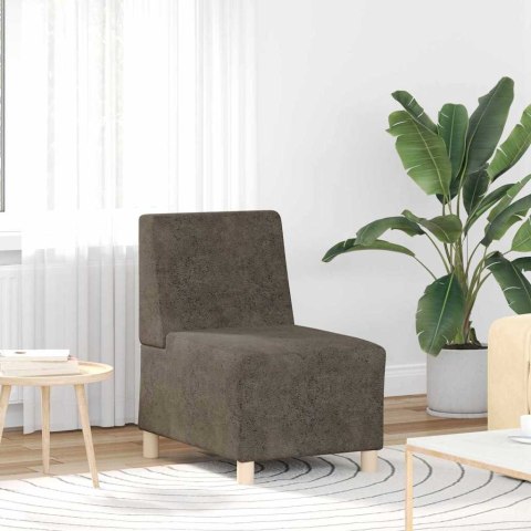 Modułowa sofa bez podłokietników 3 pcs Ciemnoszary