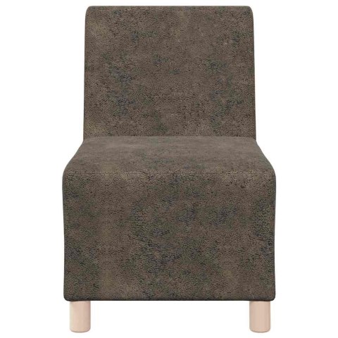 Modułowa sofa bez podłokietników 3 pcs Ciemnoszary