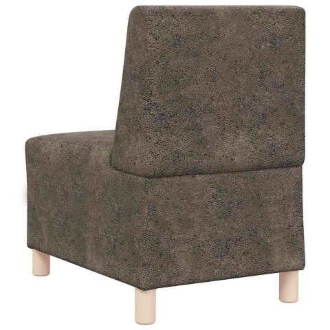 Modułowa sofa bez podłokietników 3 pcs Ciemnoszary