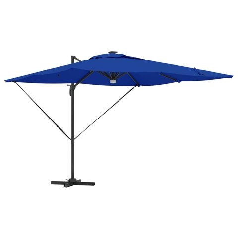 Parasol Roma Niebieski 286 x 284 x 270 cm Aluminium i Poliester