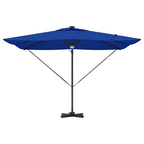 Parasol Roma Niebieski 286 x 284 x 270 cm Aluminium i Poliester