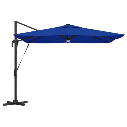 Parasol Roma Niebieski 286 x 284 x 270 cm Aluminium i Poliester