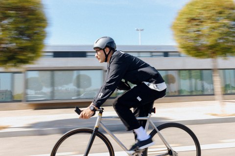 Kask Rowerowy HJC CALIDO Szaro-Czarny Mat MT GL CHARCOAL r.L