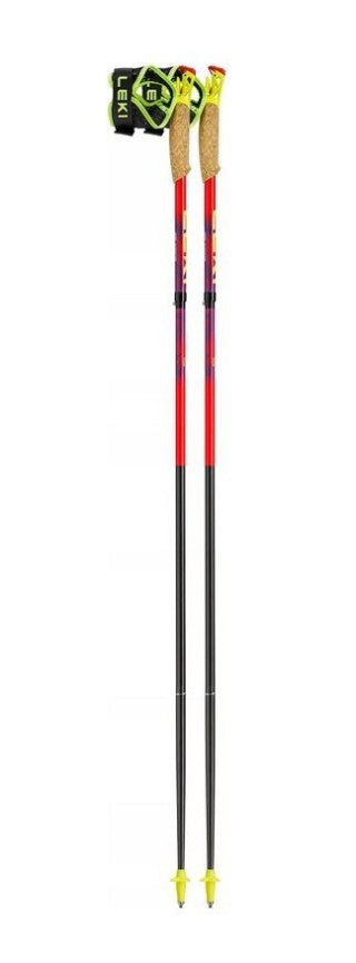 Kije trekkingowe LEKI TRL ULTRATRAIL FX ONE, 120cm czerwone