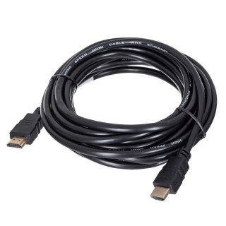 Kabel Lanberg CA-HDMI-10CC-0100-BK (HDMI M - HDMI M; 10m; kolor czarny)