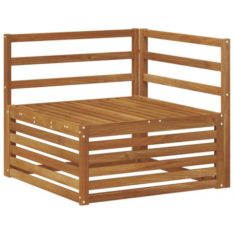 Zestaw sof na zewnątrz 5 Sztuka Naturalny Lite Drewno Akacji