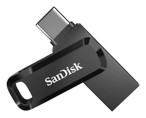 Pendrive SanDisk Ultra Dual GO SDDDC3-064G-G46 (64GB; USB 3.0, USB-C; kolor czarny)