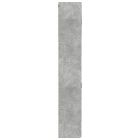 Wysoka szafka, szarość betonu, 80x42,5x249 cm