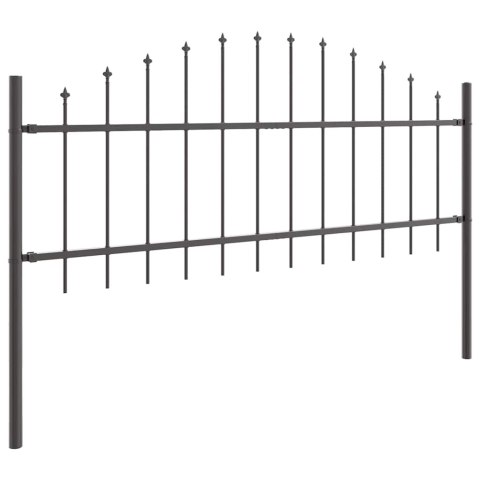 Ogrodzenie Ogrodowe 6 pcs Szary 170 x 140 cm