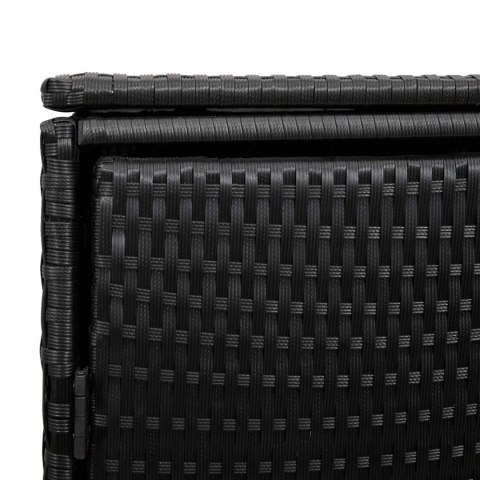 Pojemnik na śmieci 2 pcs Czarny 65 x 80 x 115 cm Polietylen