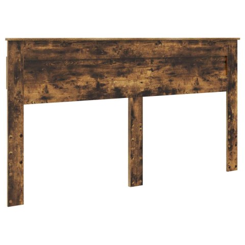Ramka łóżka Dąb wędzony 200 x 200 cm Materiał drewnopochodny