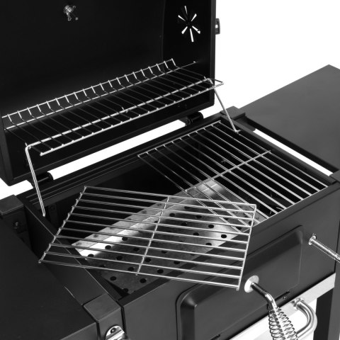 Grill węglowy ogrodowy CARBON czarny