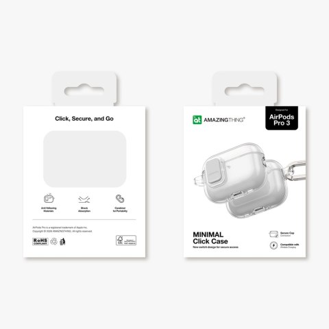 Etui do słuchawek AirPods Pro 3 Minimal Case - przezroczyste