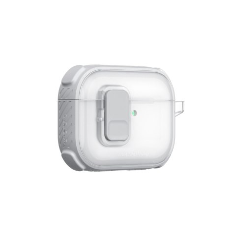 Etui do słuchawek AirPods Pro 3 Titan Pro Mag Case Clear - białe