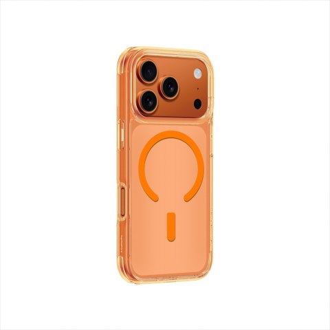 Etui pokrowiec case na iPhone 17 Pro Max Minimal Mag MagSafe - pomarańczowy