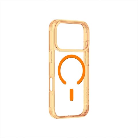 Etui pokrowiec case na iPhone 17 Pro Max Minimal Mag MagSafe - pomarańczowy