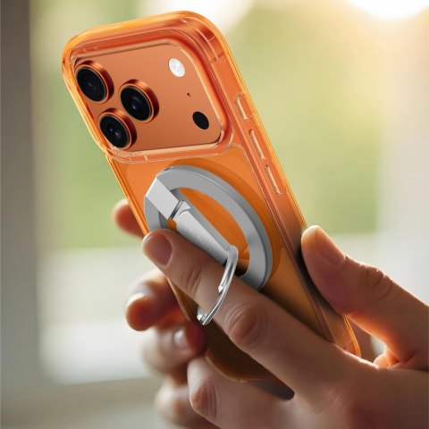 Etui pokrowiec case na iPhone 17 Pro Minimal MagSafe - pomarańczowy