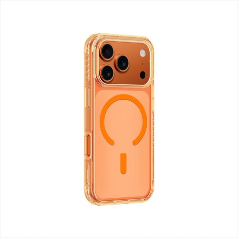 Etui pokrowiec case na iPhone 17 Pro Titan Pro MagSafe - pomarańczowy