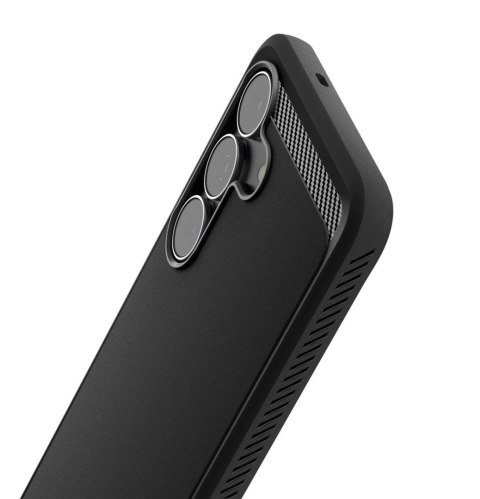 Etui pokrowiec na Samsung Galaxy S25 FE Rugged Armor - czarny mat
