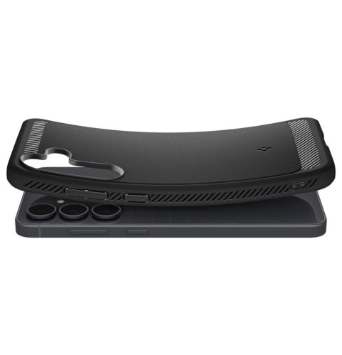 Etui pokrowiec na Samsung Galaxy S25 FE Rugged Armor - czarny mat