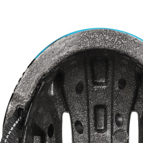 Kask rowerowy dziecięcy lekki 50-54 cm - niebieski smok