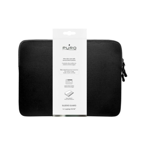 Etui pokrowiec Slim Guard na laptop 14'' - czarny