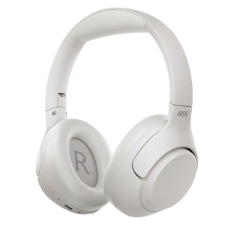 Słuchawki bezprzewodowe nauszne H3 ANC Bluetooth Hi-Res Audio - białe