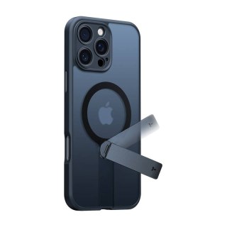 Etui TORRAS Pstand Spin do iPhone 16 Pro Max (czarne)