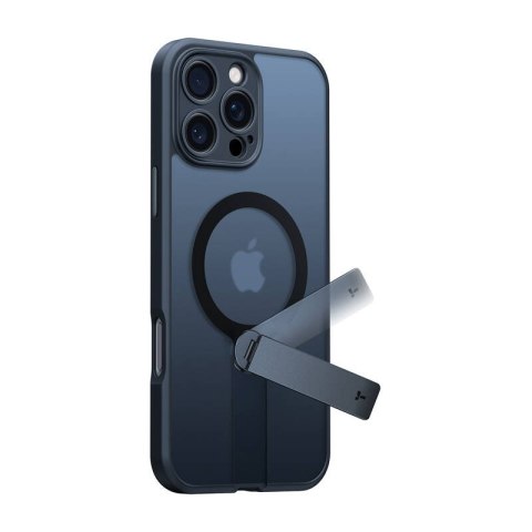 Etui TORRAS Pstand Spin do iPhone 16 Pro Max (czarne)