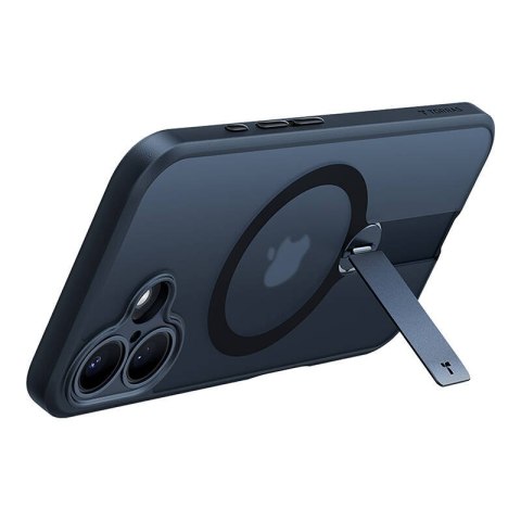 Etui TORRAS Pstand Spin do iPhone 16 (czarne)