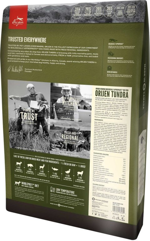 ORIJEN Tundra 11,4kg (WYPRZEDAŻ)