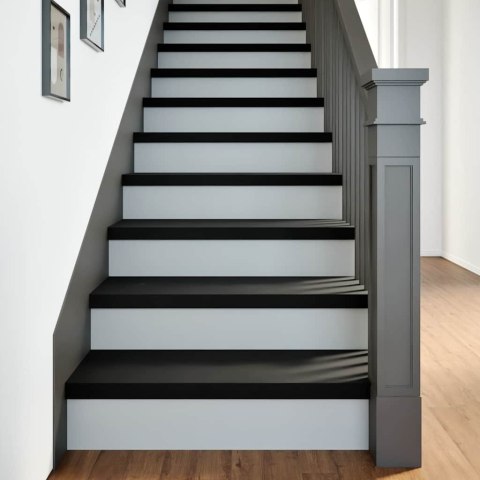 Stopnie schodowe, 8 szt. brązowe 70x25x2 cm lite drewno dębowe