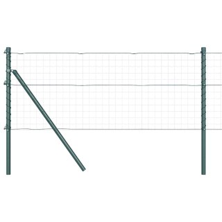 Słupek ogrodzeniowy. 52 pcs Zielony 3,2 x 3,2 x 120 cm