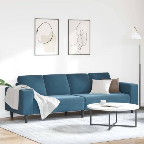 Sofa do salonu Niebieski 250 x 77 x 76 cm