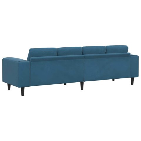 Sofa do salonu Niebieski 250 x 77 x 76 cm