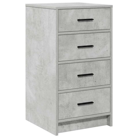 Toaletka 3 pcs Szary 40 x 41 x 135 cm Materiał drewnopochodny