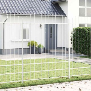 Ogrodzenie Ogrodowe 3 pcs Biały 170 x 225 cm