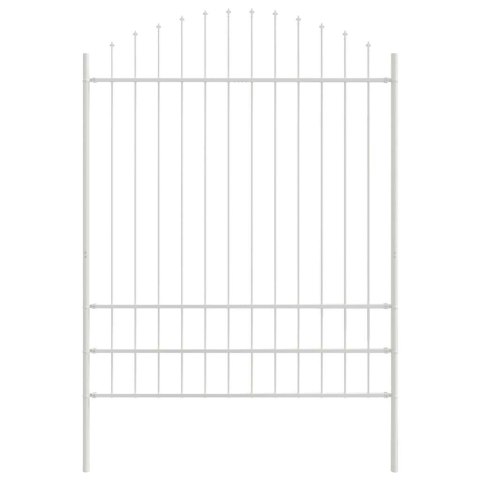 Ogrodzenie Ogrodowe 3 pcs Biały 170 x 225 cm