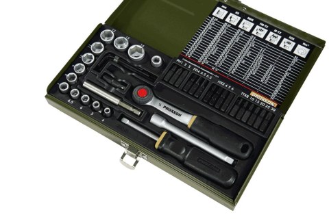 Zestaw narzędzi 1/4" PROXXON [39 części]