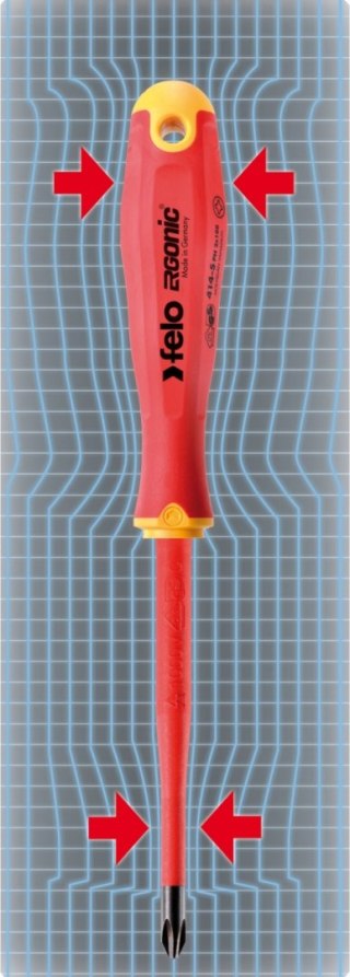 Zestaw wkrętaków FELO - ERGONIC VDE SLIM [5 szt.]