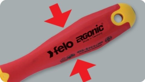 Zestaw wkrętaków FELO - ERGONIC VDE SLIM [5 szt.]